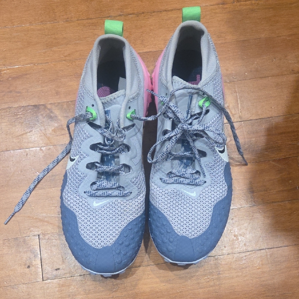 Nike Gray and Pink Athletic Shoes